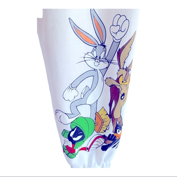 Space Jam Looney Tunes Joggers Sz M - Picture 3 of 6